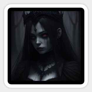 Princess of darkness Sticker